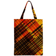 Root Humanity Orange Yellow And Black Zipper Classic Tote Bag by WetdryvacsLair