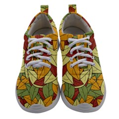  Autumn Bright Leaves Women Athletic Shoes by UniqueThings