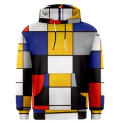 Composition A By Piet Mondrian Men s Core Hoodie