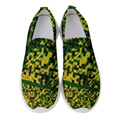 Root Humanity Bar And Qr Code Combo 7 Women s Slip On Sneakers by WetdryvacsLair