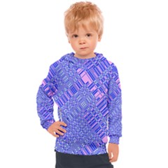 Root Humanity Barcode Purple Pink And Galuboi Kids  Hooded Pullover by WetdryvacsLair