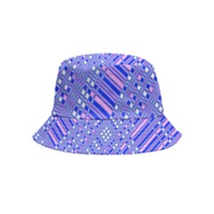 Root Humanity Barcode Purple Pink And Galuboi Bucket Hat (kids) by WetdryvacsLair