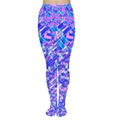 Root Humanity Bar And Qr Code Combo In Purple And Blue Tights by WetdryvacsLair