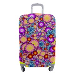 Flower Bomb1 Luggage Cover (small) by PatternFactory