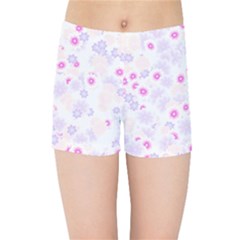 Flower Bomb 5 Kids  Sports Shorts