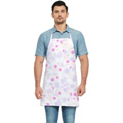 Flower Bomb 5 Kitchen Apron by PatternFactory