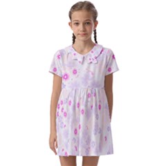 Flower Bomb 5 Kids  Asymmetric Collar Dress