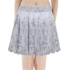 White Frost Pleated Mini Skirt by SomethingForEveryone