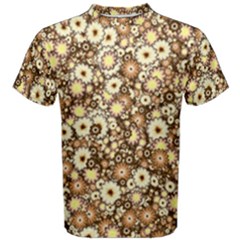 Flower Bomb 3b Men s Cotton Tee by PatternFactory