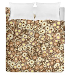 Flower Bomb 3b Duvet Cover Double Side (queen Size) by PatternFactory