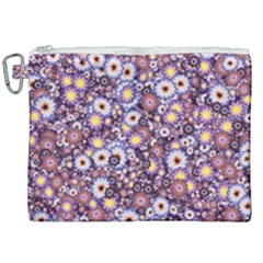 Flower Bomb 3 Canvas Cosmetic Bag (xxl)