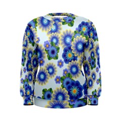 Flower Bomb 7 Women s Sweatshirt by PatternFactory