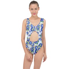 Flower Bomb 7 Center Cut Out Swimsuit