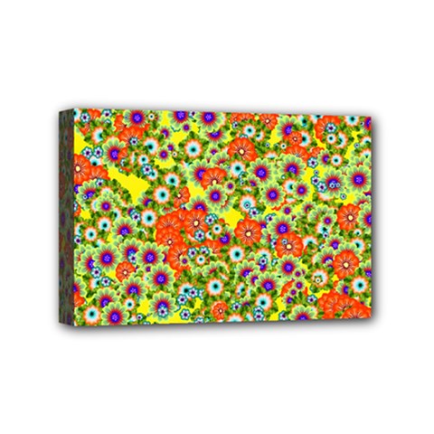 Flower Bomb 8 Mini Canvas 6  X 4  (stretched)