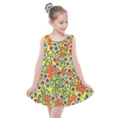 Flower Bomb 8 Kids  Summer Dress by PatternFactory