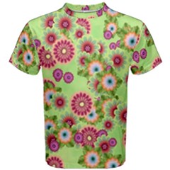 Flower Bomb 6 Men s Cotton Tee by PatternFactory