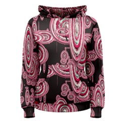 Concentric Circles C Women s Pullover Hoodie by PatternFactory