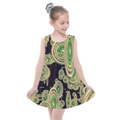 Concentric Circles B Kids  Summer Dress by PatternFactory