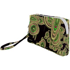 Concentric Circles B Wristlet Pouch Bag (small)
