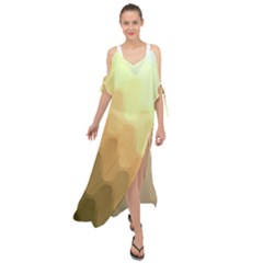 Wonderful Gradient Shades 6 Maxi Chiffon Cover Up Dress by PatternFactory