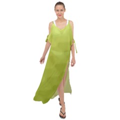 Wonderful Gradient Shades 1 Maxi Chiffon Cover Up Dress by PatternFactory