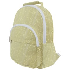 Jubilee Soft Golden Rounded Multi Pocket Backpack by PatternFactory