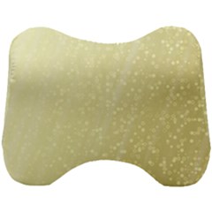 Jubilee Soft Golden Head Support Cushion by PatternFactory