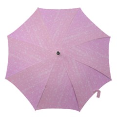 Jubilee Pink Hook Handle Umbrellas (large) by PatternFactory