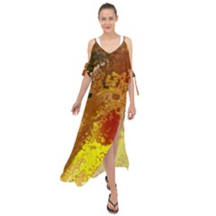 Fraction Space 3 Maxi Chiffon Cover Up Dress by PatternFactory
