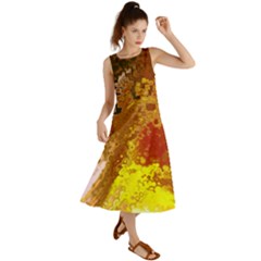 Fraction Space 3 Summer Maxi Dress by PatternFactory