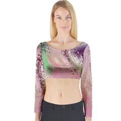 Fraction Space 1 Long Sleeve Crop Top by PatternFactory