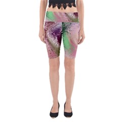 Fraction Space 1 Yoga Cropped Leggings by PatternFactory