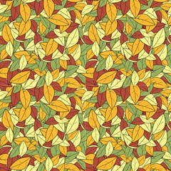  Fabric Autumn Leaves