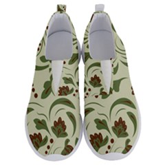 Folk Flowers Pattern  No Lace Lightweight Shoes by Eskimos
