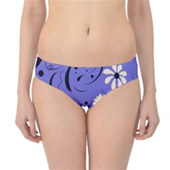 Folk Flowers Pattern  Hipster Bikini Bottoms by Eskimos