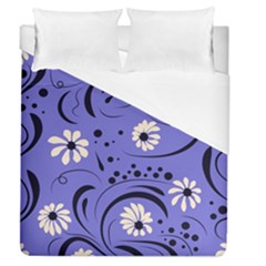 Folk Flowers Pattern  Duvet Cover (queen Size) by Eskimos