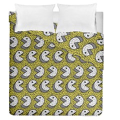 Memphis-seamless4-[converted5]redbubble8192 Duvet Cover Double Side (queen Size) by elchino