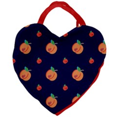 Navy Spanked Peach Heart Implement Bag by SpankoGoods