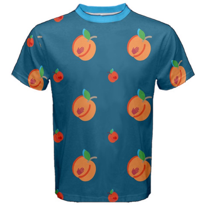 Blue Legacy Peaches Men s Cotton T-Shirt