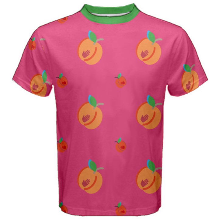 Pink Legacy Peaches Men s Cotton T-Shirt