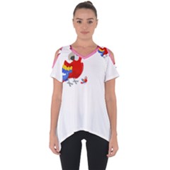 Untitled Design (5) Photo 1607517624237 Cut Out Side Drop Tee by Basab896