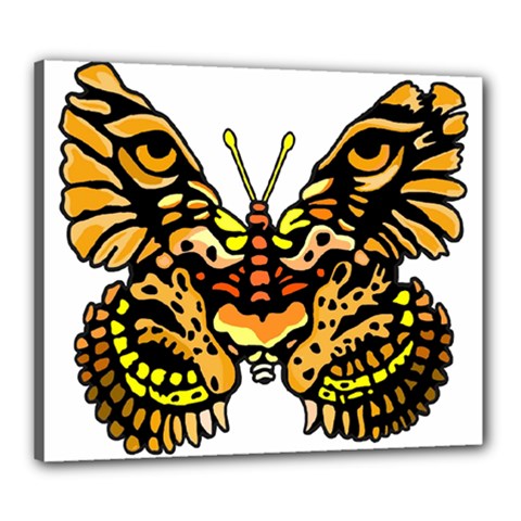 Bigcat Butterfly Canvas 24  X 20  (stretched) by IIPhotographyAndDesigns