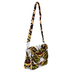 Bigcat Butterfly Shoulder Bag With Back Zipper by IIPhotographyAndDesigns