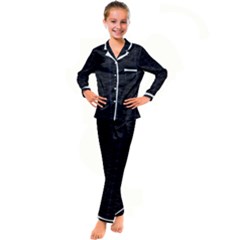 Spiro Kid s Satin Long Sleeve Pajamas Set by Sparkle