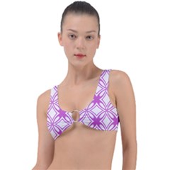 Great Vintage Pattern D Pattern 6-21-4 Ring Detail Bikini Top