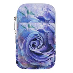 Watercolor-rose-flower-romantic Waist Pouch (small)