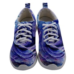 Watercolor-rose-flower-romantic Athletic Shoes