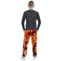 Fire-burn-charcoal-flame-heat-hot Men s Jogger Sweatpants View2