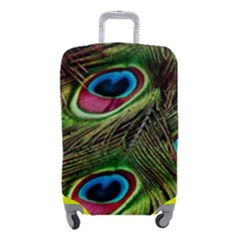 Peacock-feathers-plumage-pattern Luggage Cover (small)