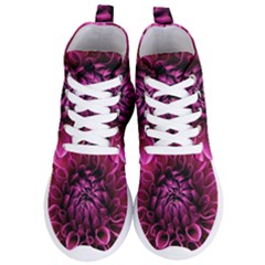 Dahlia-flower-purple-dahlia-petals Women s Lightweight High Top Sneakers